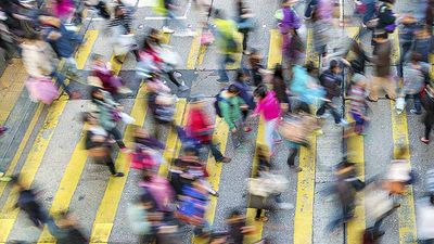China has more than 1 billion residents, so rush hour is not for the faint of heart. // © 2015 Thinkstock 2