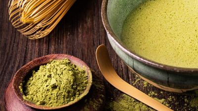 Matcha is bittersweet, powdered green tea. // © 2015 iStock 2