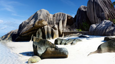 The tropical Seychelles is made up of 115 islands. // © 2017 Getty Images