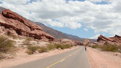 Visitors will love cycling Salta’s many landscapes.