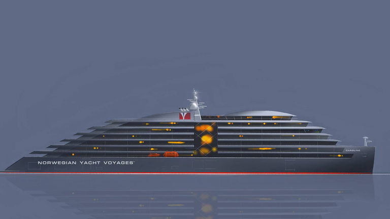 Norwegian Yacht Voyages’ inaugural Caroline will launch in 2022.