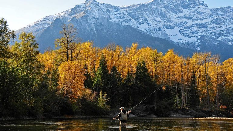 Guests can fish in the Atnarko River.
