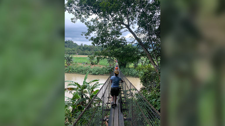 The Borneo: Hike, Bike & Kayak itinerary begins with a 22-mile cycling excursion through the jungles of Sabah, to a homestay in a rural community.