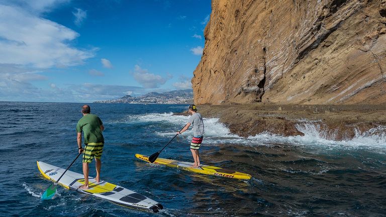 Madeira offers a wealth of watersports, including stand-up paddleboarding.