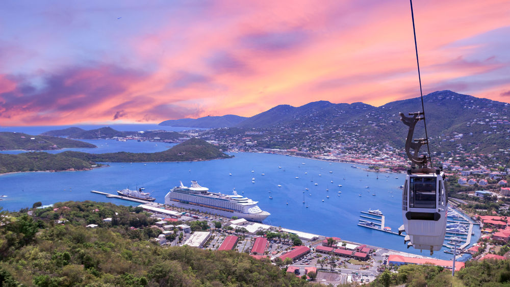 Among the three U.S. Virgin Islands, St. Thomas continues to be the leading destination within the territory.