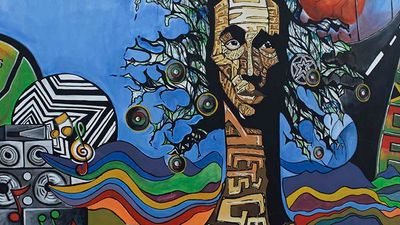 Jamaica, the “land of reggae,” has various sites that pay homage to Jamaican native Bob Marley. // © 2015 Debbie Olsen