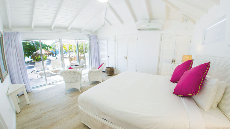 Clients can choose from 43 beautiful accommodations at Palm Island Resort.