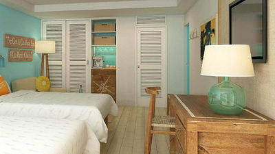 The family-friendly Margaritaville Beach Resort Grand Cayman features 286 guestrooms. // © 2016 Margaritaville Beach Resort Grand Cayman