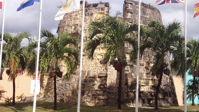 The historic Cruzan Distillery, family-owned for multiple generations, offers tours and rum tastings. // © 2014 Lena Katz