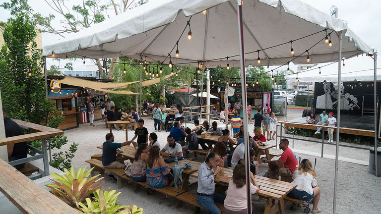 Check out Lote 23 in Puerto Rico’s Santurce district for a selection of food and drink trucks.