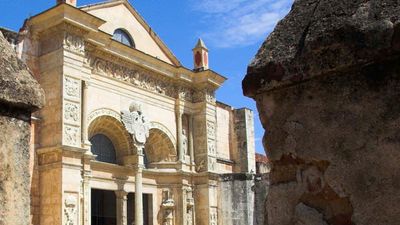 The Cathedral of Santa Maria was completed in 1540 and is the oldest cathedral in the Americas. // © 2014 Thinkstock