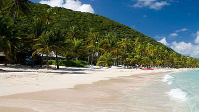 Close in proximity to Peter Island Resort & Spa, Deadman’s Beach is open to the public. // © 2015 Peter Island Resort & Spa