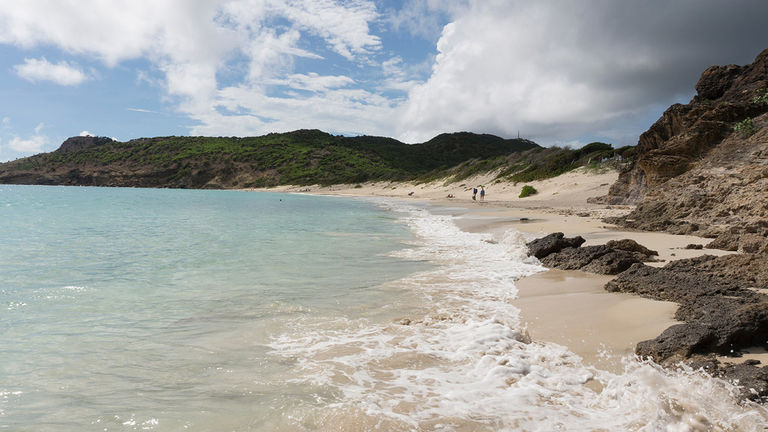 Anse de Grand Saline is a clothing-optional beach.