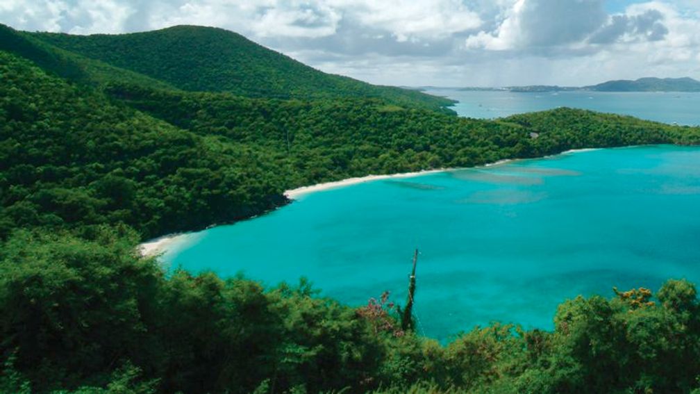 Because two-thirds of St. John is protected land, its main attractions are nature-based. // © U.S. Virgin Islands Department of Tourism F