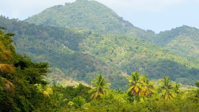 Dominica is nicknamed “The Nature Island” for its lush landscape. // © Discover Dominica Authority F