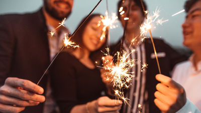 At Caribbean resorts, New Year’s Eve celebrations often include special dinners and dancing.