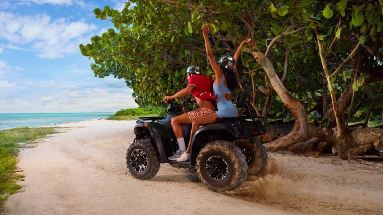ATV Cayman offers guided tours of Barkers National Park and allows travelers with to witness the region’s natural beauty.