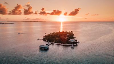 One of the most luxurious options in the Caribbean is Cayo Espanto, a 4-acre private island resort in Belize.