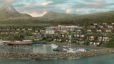 Fairmont Saint Lucia is set to open in 2019. // © 2017 Fairmont Hotels & Resorts