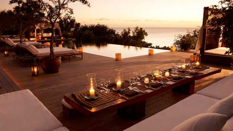 The ambiance at Como Parrot Cay ensures complete relaxation and tranquility.