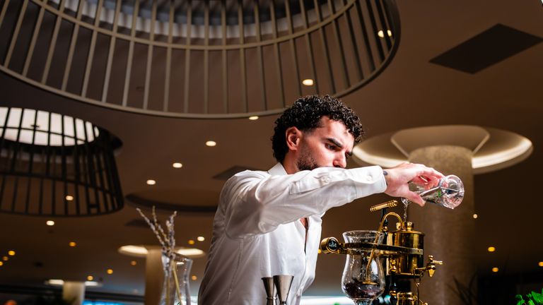 With five infusions to choose from, the bar offers drinks designed to suit every mood.