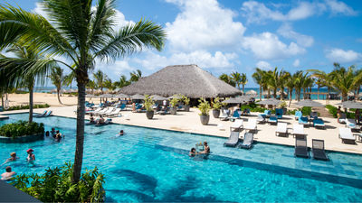 Live Aqua Beach Resort Punta Cana features five pools accessible to all guests.