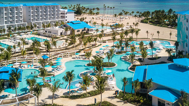 The resort is on Juanillo Beach in Cap Cana.
