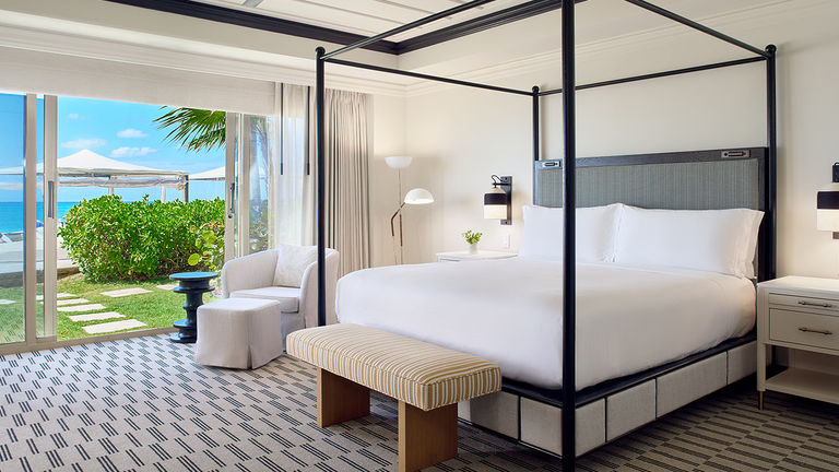 Each of the 369 guestrooms were renovated in 2021.