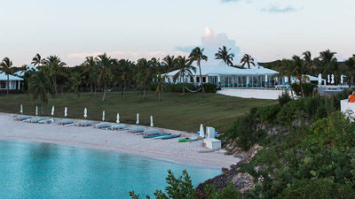 The resort covers 40 acres of the Bahamas' Eleuthera island. // © 2017 David Cowan