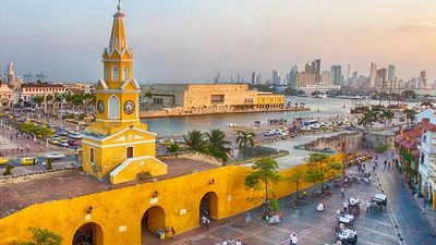 Cartagena, along with other destinations in Colombia, has seen a dramatic increase in tourism in recent years. // © 2016 iStock 2