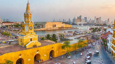 Cartagena, along with other destinations in Colombia, has seen a dramatic increase in tourism in recent years. // © 2016 iStock 2