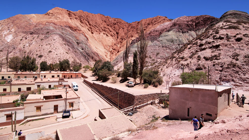 Visit Purmamarca and Salinas Grandes during a road trip or guided tour of Jujuy, Argentina.