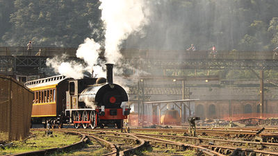 Maria Fumaca is the historic wine country train in Bento Goncalves (a municipality in Rio Grande do Sul). // © 2015 Creative Commons user anapaulahrm