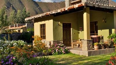 With stunning views of the Andes, Sol & Luna’s accommodating casitas were designed with local materials to reflect the surrounding landscape. // © 2014 Sol & Luna Lodge and Spa