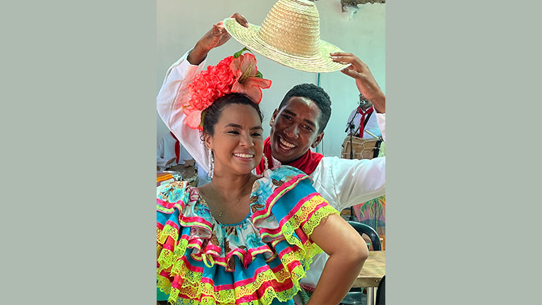 A dance performance at Pescao
