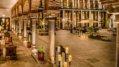 JW Marriott El Convento Cusco is built around the original 16th century St. Augustine Convent’s courtyard.  // © 2014 JW Marriott El Convento Cusco