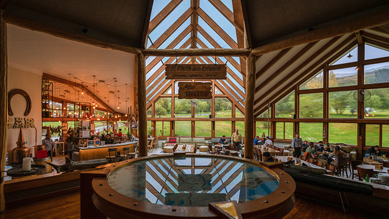 The lobby of Hotel Las Torres