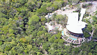 An aerial view of Rio Perdido, located in Guanacaste’s Bagaces region in Costa Rica // © 2015 Rio Perdido