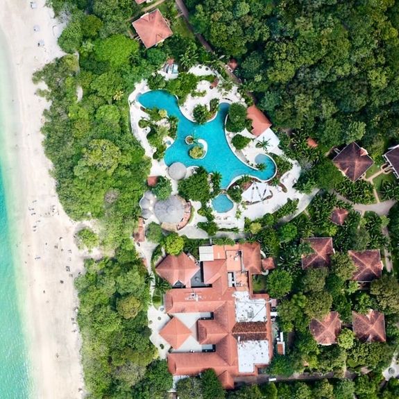 The Westin Reserva Conchal is located on the only beach in Costa Rica with “sand” made up of millions of tiny shells.