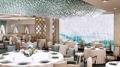Compass Rose, the line’s main dining room  // © 2015 Regent Seven Seas Cruises 2