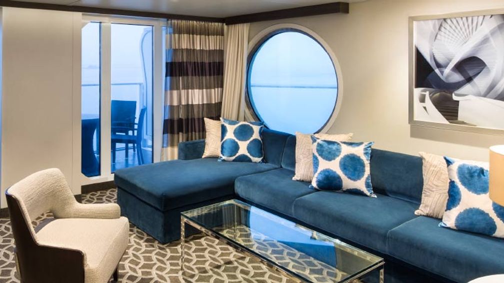 Royal Family Suites onboard the new Anthem of the Seas sleep up to eight guests. // © 2015 Royal Caribbean International 2
