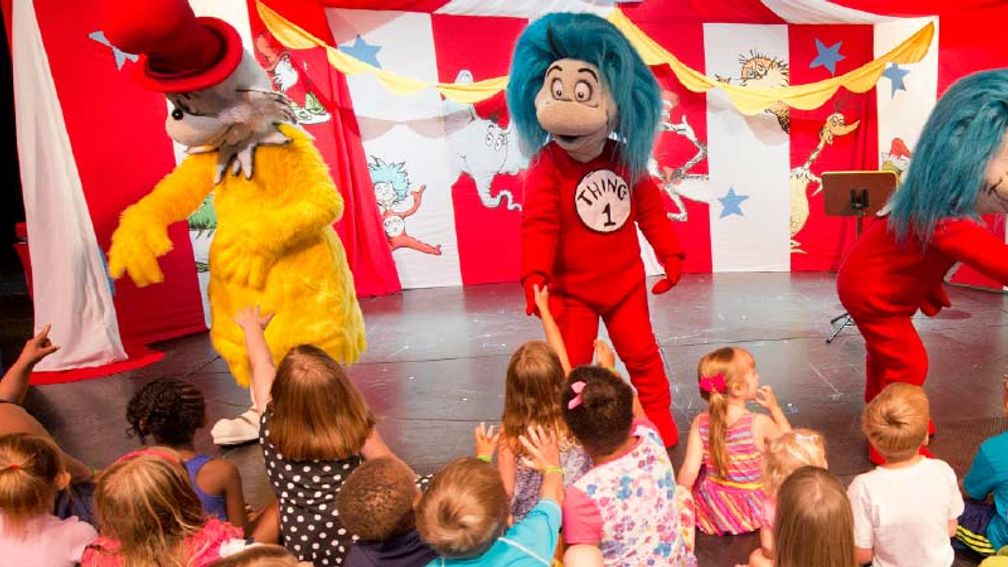 Children can enjoy “Seuss at Sea,” a Fun Ship 2.0 entertainment feature on Carnival Miracle. // © 2016 Carnival Cruise Lines 2