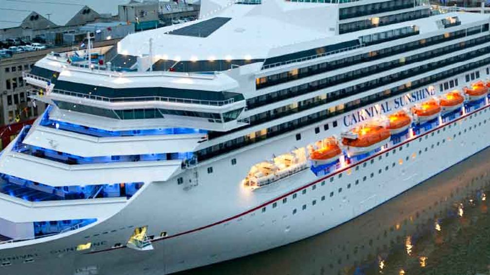 The renewed Carnival Sunshine will homeport in New Orleans. // © 2013 Carnival Cruise Lines F