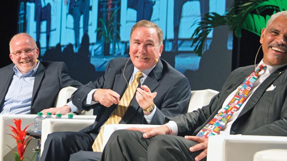 Cruise Execs at Cruise Shipping Miami // © Andy Newman F