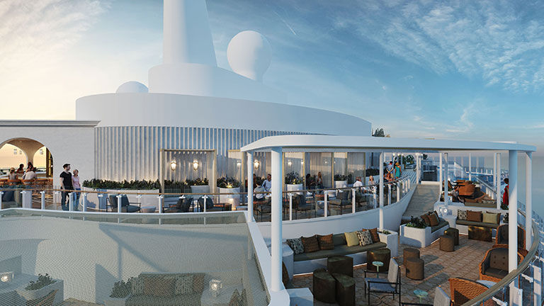 Celebrity Beyond will have one more deck than its sister ship, as well as additional and expanded venues.
