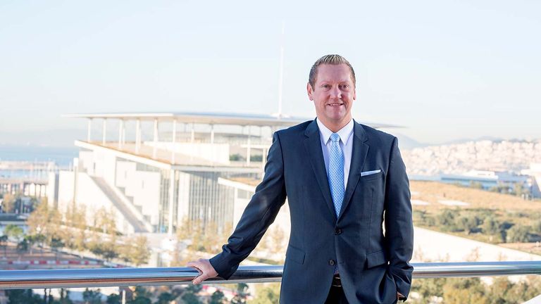 Leslie Peden, chief commercial officer of Celestyal Cruises