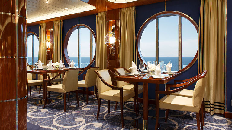 Dining options on Costa Smeralda specialize in Italian fare.