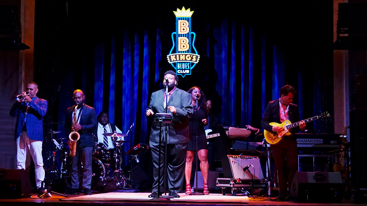 B.B. King’s Blues Club brings the sounds of Memphis, Tenn., onboard Nieuw Statendam.