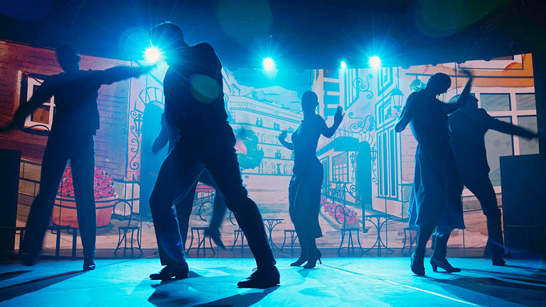Step One Dance Company presents abstract production shows that rely more on kinetic visual performances.