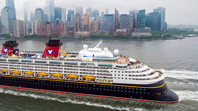 Disney Magic will host Marvel Day at Sea, with cruises departing from New York in October and November 2017. // © 2016 Disney Cruise Line